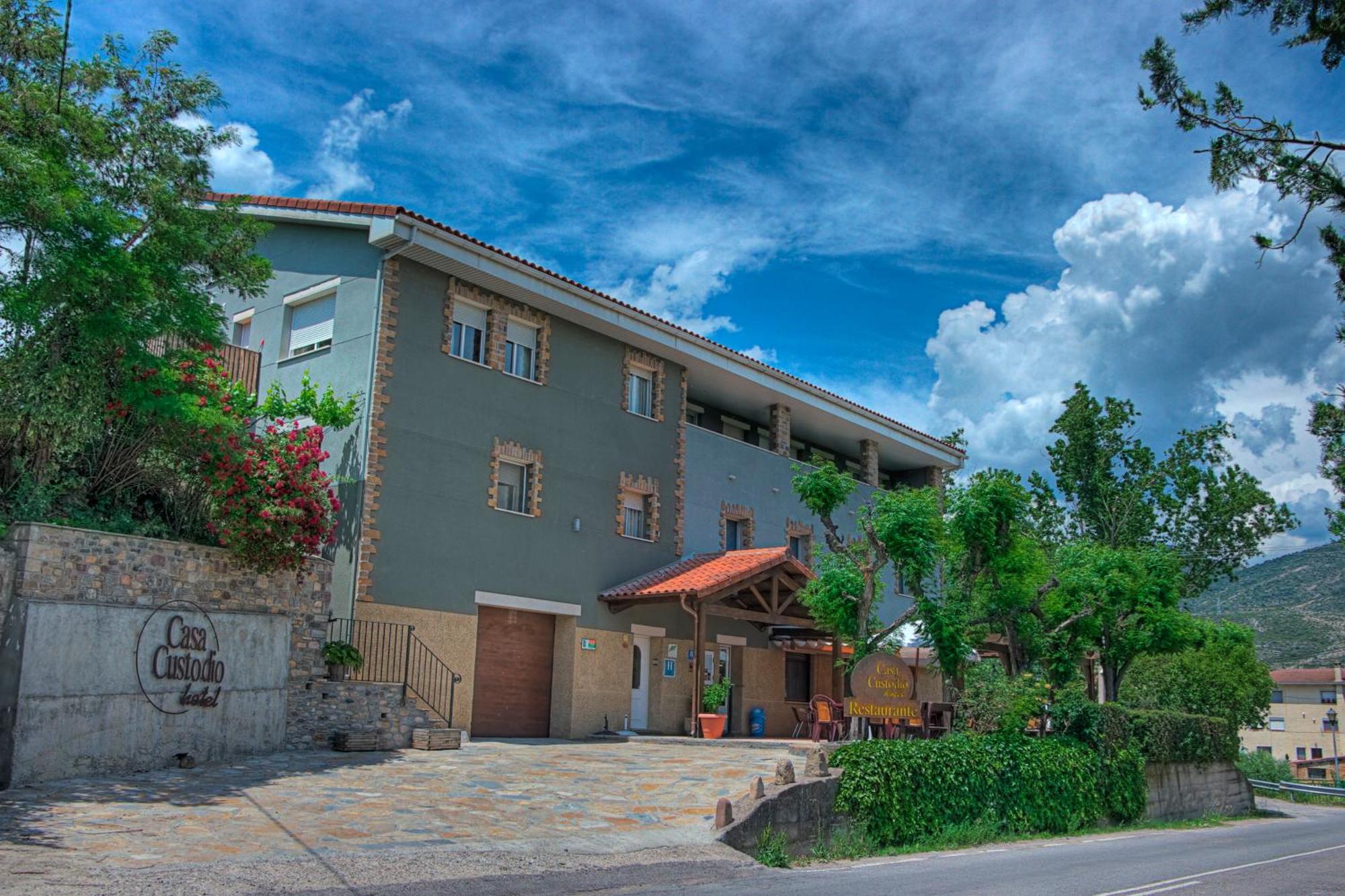 Hotel Casa Custodio La Puebla de Roda Exteriör bild